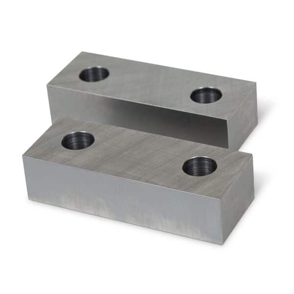 Machinable Vise Jaw for 4" Vise: 1"T x 1.5"W x 4"L - 1018 Steel