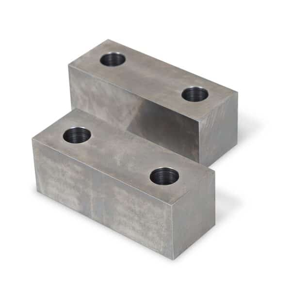 Machinable Vise Jaw for 4" Vise: 1.5"T x 1.5"W x 4"L - 1018 Steel