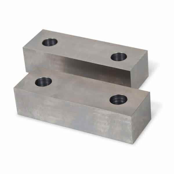 Machinable Vise Jaw for 6" Vise: 1.5"T x 2"W x 6"L - 1018 Steel