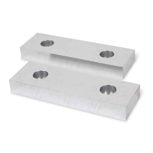 Machinable Vise Jaw for 8" Vise: 1"T x 2.5"W x 8"L - 6061 Aluminum